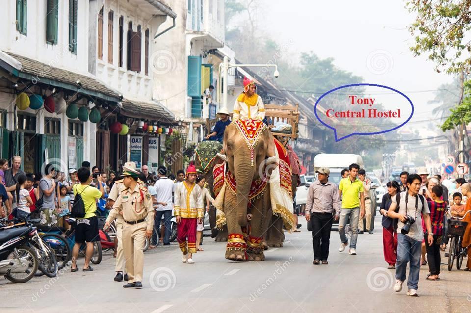 Tony Central Hostel Luang Prabang Ngoại thất bức ảnh